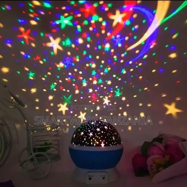 Decorative LED Starry Night Rotating Projector Light Lamp - Buy in Dar es Salaam, Tanzania | Smartware