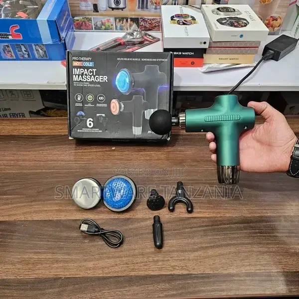 Deep Tissue Fascia Gun with Adjustable Hot and Cold Head - Buy in Dar es Salaam, Tanzania | Smartware