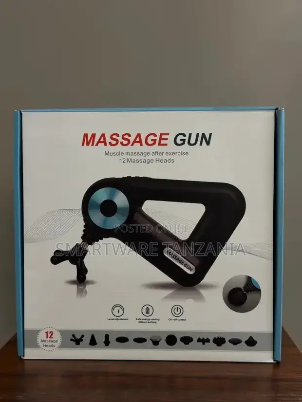 Deep Tissue Massage Gun 12 Heads - Buy in Dar es Salaam, Tanzania | Smartware