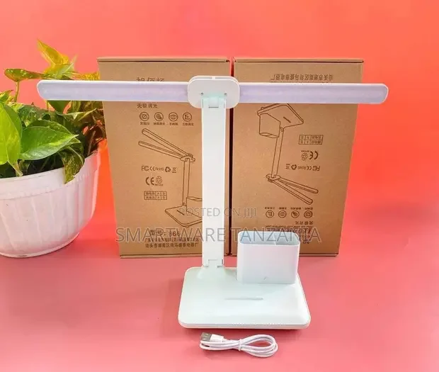 Double Head LED Desk Lamp with Phone Holder - Buy in Dar es Salaam, Tanzania | Smartware