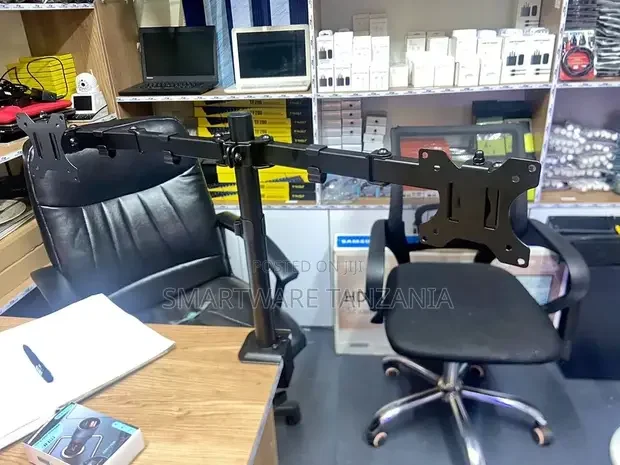 Desk Stand For 2 Monitors 13-27 Side By Side - Buy in Dar es Salaam, Tanzania | Smartware