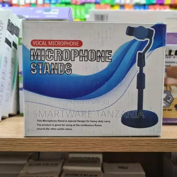 Heavy Duty Adjustable Desktop Microphone Stand - Buy in Dar es Salaam, Tanzania | Smartware