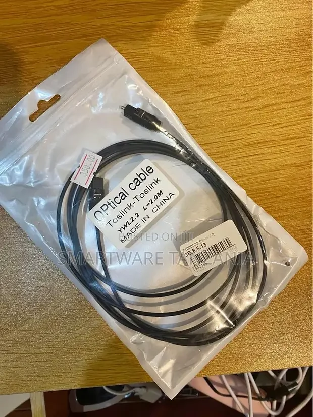 Digital Audio Fiber Optic Cable for Sound Bar, PS4, Xbox - Buy in Dar es Salaam, Tanzania | Smartware