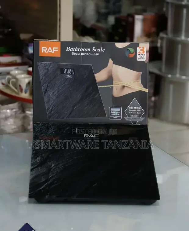 Digital Bathroom Scale For Body Weight Marble Effect Display - Buy in Dar es Salaam, Tanzania | Smartware