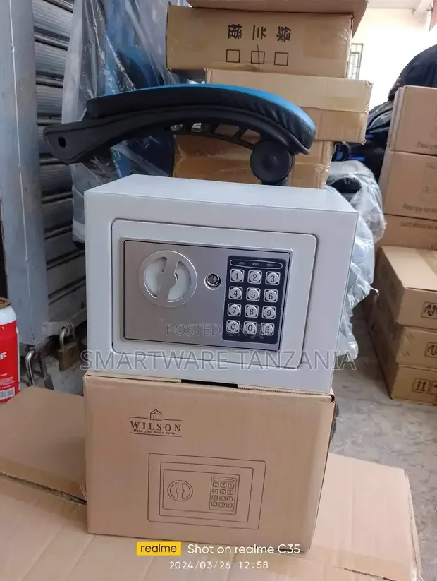 Digital Electronic Security Safe Box With Keys For Home