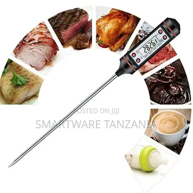 Digital Instant Read Cooking Thermometer For Food Meat Bbq - Buy in Dar es Salaam, Tanzania | Smartware