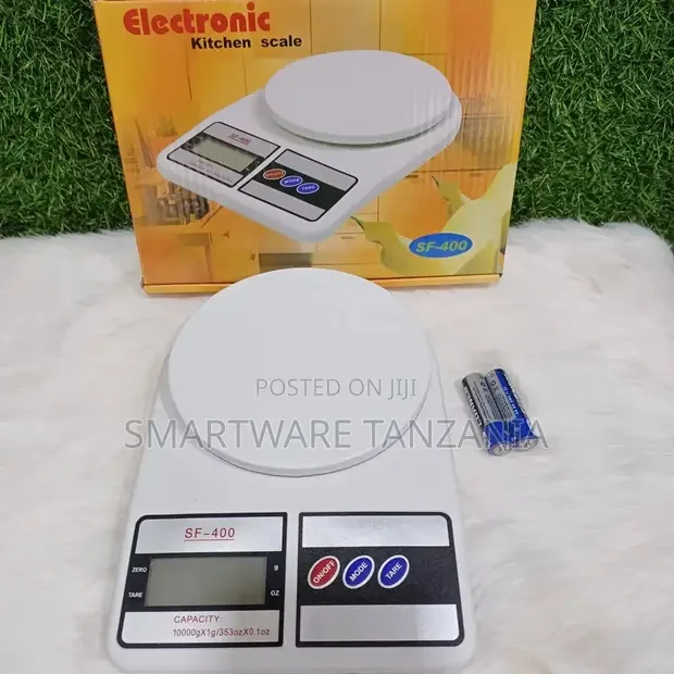 Digital Kitchen Food Scale, 10kg Limit - Buy in Dar es Salaam, Tanzania | Smartware