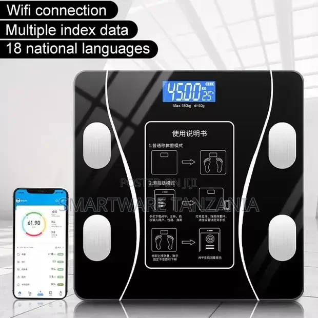 Digital Smart Scale With App - Buy in Dar es Salaam, Tanzania | Smartware