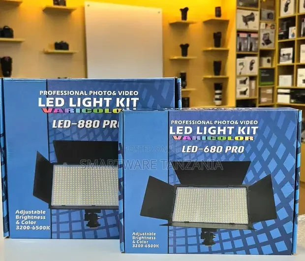 Dimmable LED Video Light Fill Light for Photography - Buy in Dar es Salaam, Tanzania | Smartware