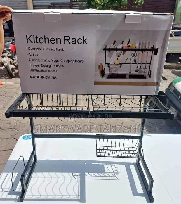Dish Storage Racks, Kitchen Shelf Sink Drain Rack - Buy in Dar es Salaam, Tanzania | Smartware