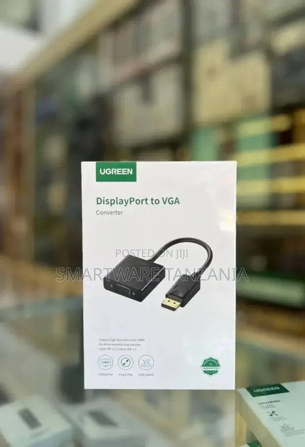 Displayport Male To Vga Female Active Adapter Converter