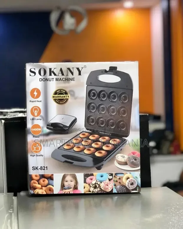 Donut Maker Machine For Home Electric Makes Doughnuts - Buy in Dar es Salaam, Tanzania | Smartware