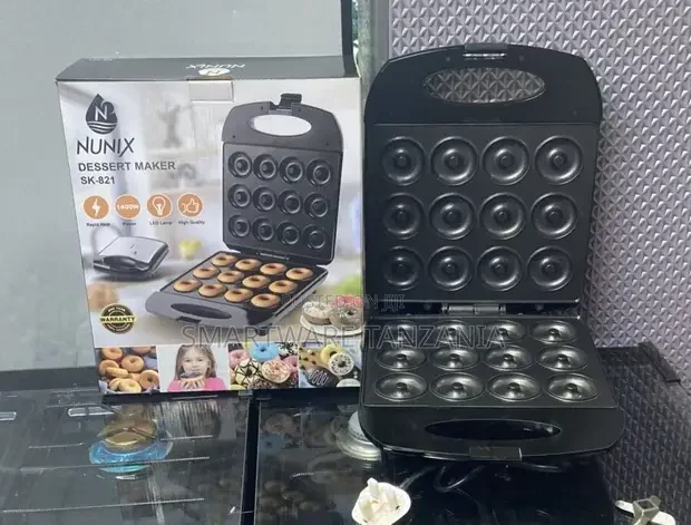 Donut Maker, Makes 12 Doughnuts Non-stick Surface - Buy in Dar es Salaam, Tanzania | Smartware