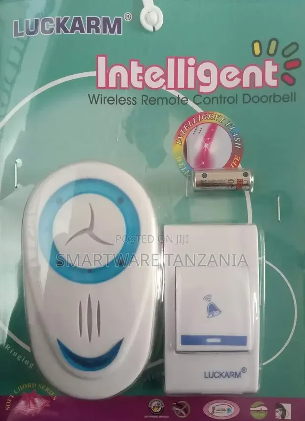 Cordless Wireless Remote Door Bell with Switch - Buy in Dar es Salaam, Tanzania | Smartware
