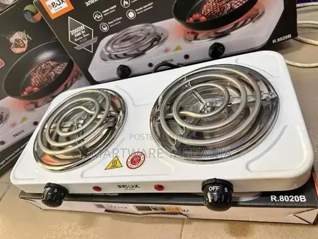 Double Burner 2000W Electric Coil Induction Cooking Stove - Buy in Dar es Salaam, Tanzania | Smartware