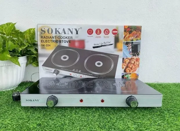Double Burner Infrared Cooker - Portable - Buy in Dar es Salaam, Tanzania | Smartware