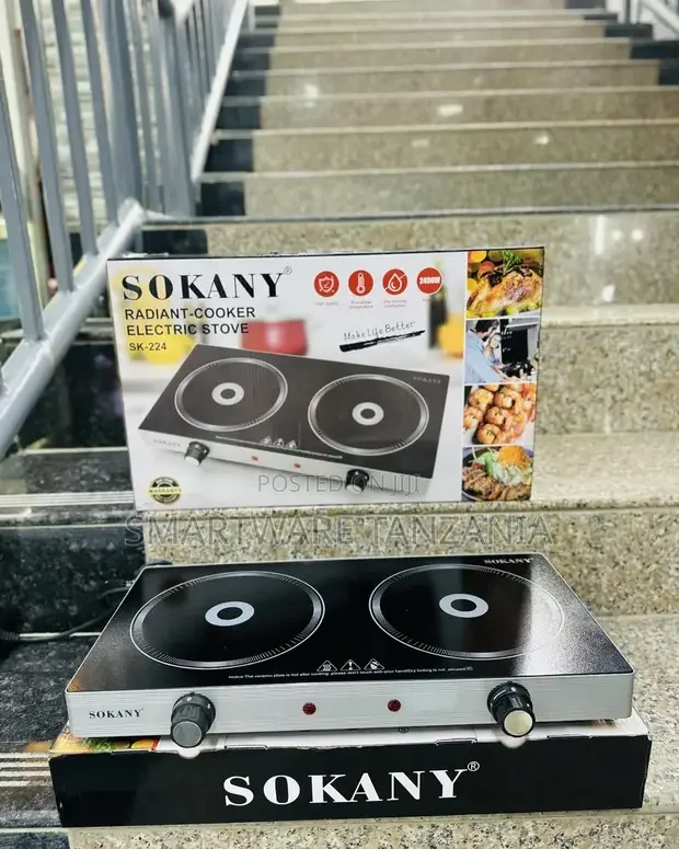 Double Electric Cooker, Electric Stove Induction Cooker - Buy in Dar es Salaam, Tanzania | Smartware