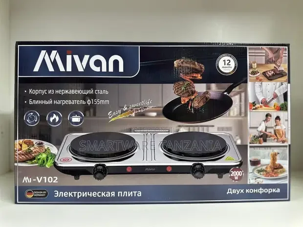 Double Hot Plate For Table Top Cooking - Buy in Dar es Salaam, Tanzania | Smartware