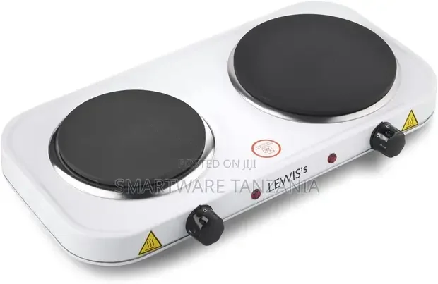 Double Hotplate - Cast Iron Heating Plate - Portable Duel - Buy in Dar es Salaam, Tanzania | Smartware