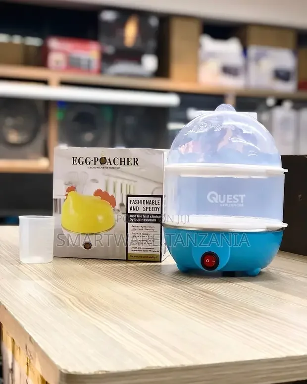 Double Layer Electric Egg Cooker, Poacher And Milk Boiler - Buy in Dar es Salaam, Tanzania | Smartware