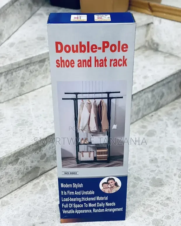 Double Pole Drying Cloth Rack for Indoor Outdoor - Buy in Dar es Salaam, Tanzania | Smartware