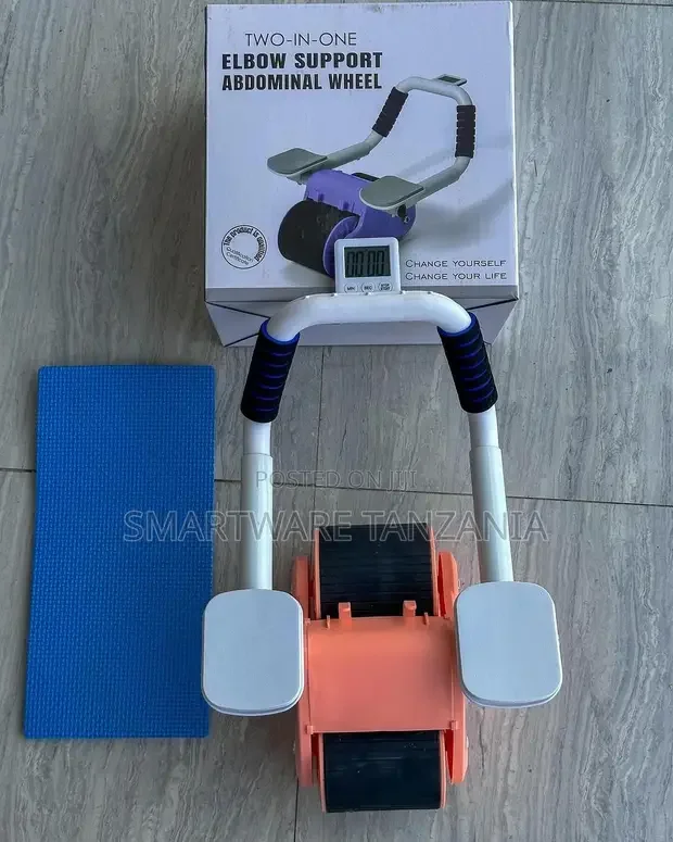 Double Round AB Roller Wheel Exercise Equipment - Buy in Dar es Salaam, Tanzania | Smartware
