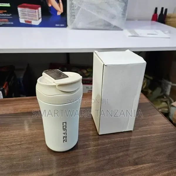 Double Wall Thermal Coffee Cup Travel Mug With Leakproof Lid - Buy in Dar es Salaam, Tanzania | Smartware