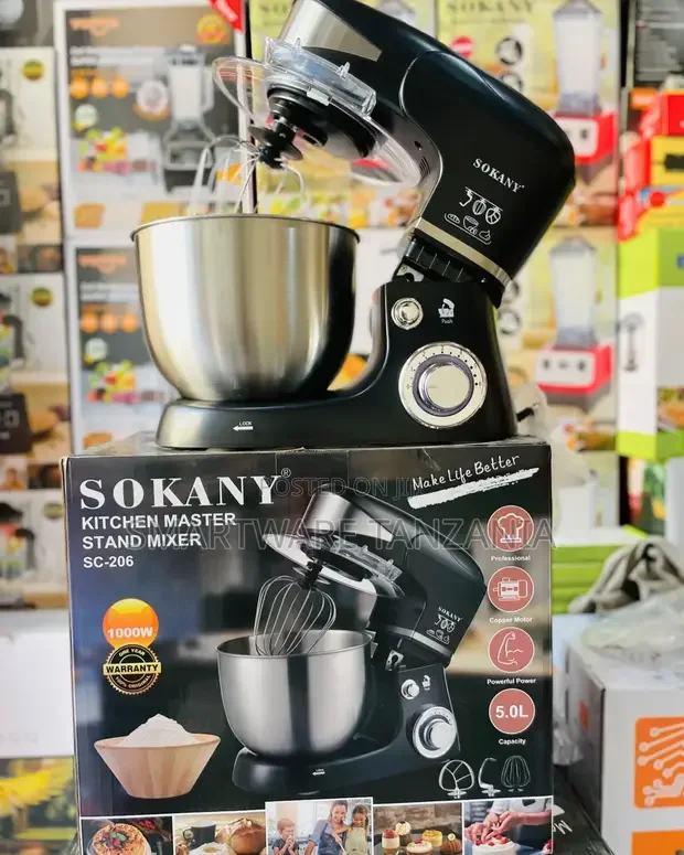 Powerful Dough Mixer with 1000W Motor - Buy in Dar es Salaam, Tanzania | Smartware
