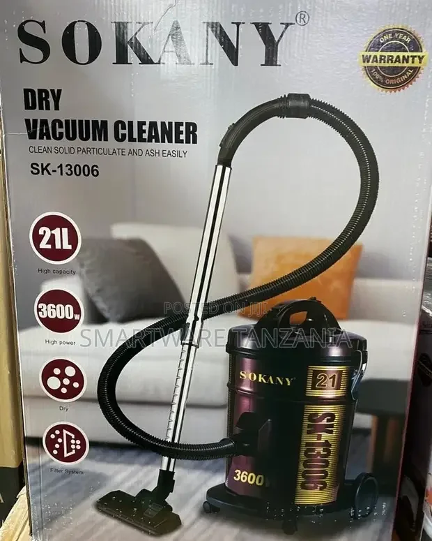 Drum Vacuum Cleaner 3600W 21L Air Blower Function Airflow