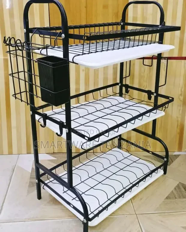 Large Capacity 3-Tier Metal Drying Rack - Buy in Dar es Salaam, Tanzania | Smartware