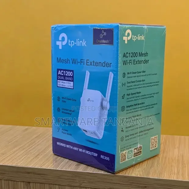 Dual Band Wireless Extender, Repeater, Signal Booster - Buy in Dar es Salaam, Tanzania | Smartware