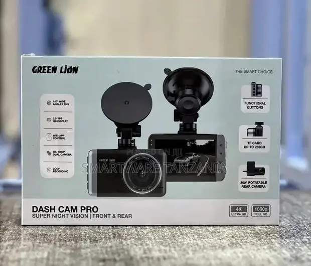 Dual Camera Dash Cam, Front 1080p Rear Recording - Buy in Dar es Salaam, Tanzania | Smartware
