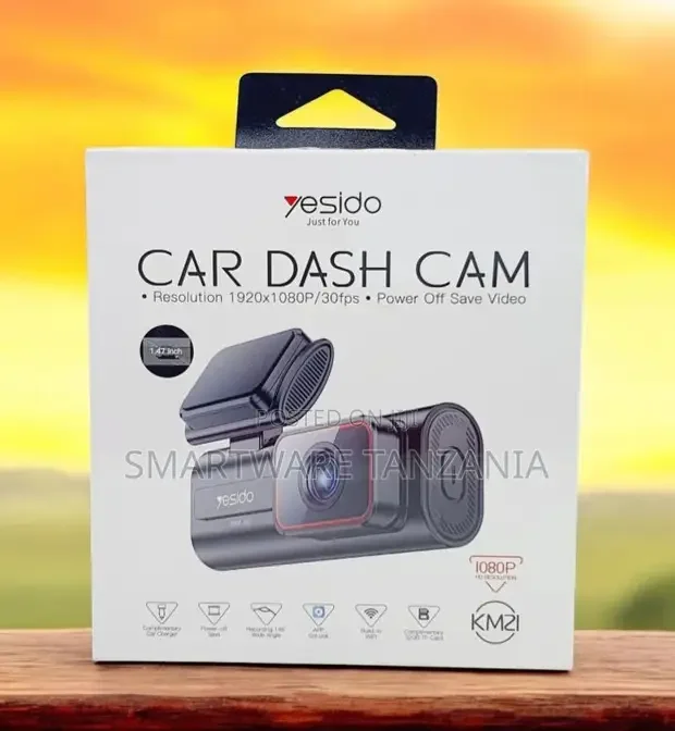 Dual Dashcam with Night Vision & Parking Monitor - Buy in Dar es Salaam, Tanzania | Smartware