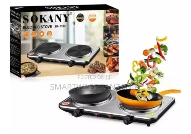 Dual Electric Stove High Fire Power 5 Gear Hot Plate Cooker - Buy in Dar es Salaam, Tanzania | Smartware