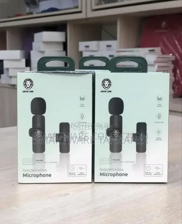Dual Flip Microphone Includes 2 Wireless Mics And 1 Receiver - Buy in Dar es Salaam, Tanzania | Smartware
