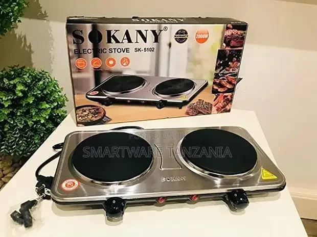 Dual Hot Plate, Electric Heater Cooking Stove - Buy in Dar es Salaam, Tanzania | Smartware