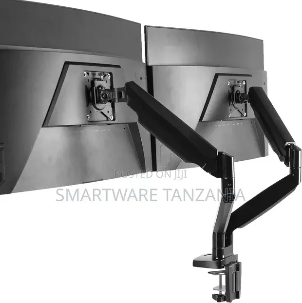 Dual Monitor Stand for 13 to 27 Inch Computer Monitor Mount - Buy in Dar es Salaam, Tanzania | Smartware
