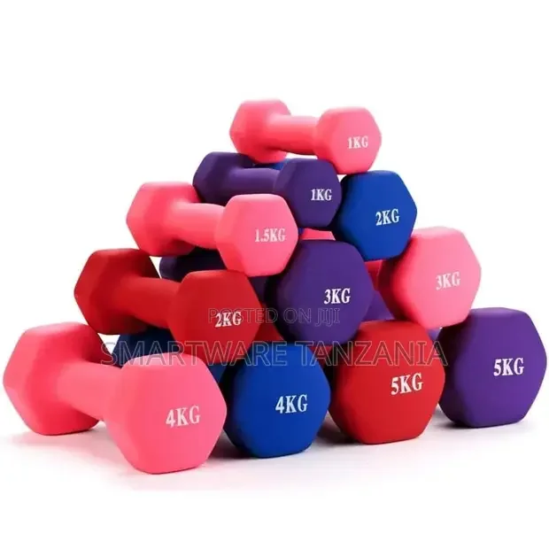 Dumbbell Weight Lifting Household Fitness 1-5kg - Buy in Dar es Salaam, Tanzania | Smartware