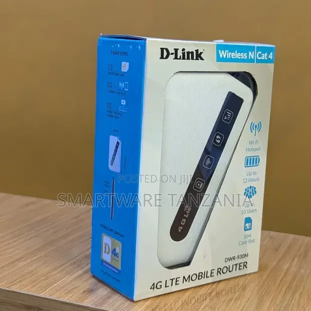 DWR-930M D-Link LTE 4G HSPA Mobile Router - Buy in Dar es Salaam, Tanzania | Smartware