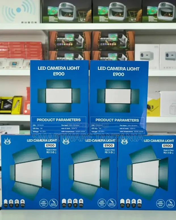 E900 LED Camera Light Panel 768 LEDs CRI96+ - Buy in Dar es Salaam, Tanzania | Smartware