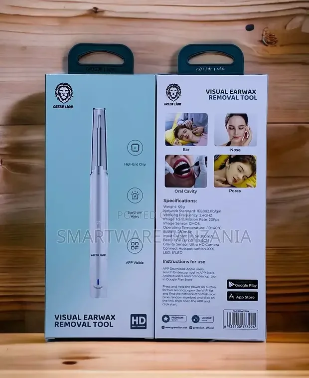 Ear Wax Removal Kit 1080p HD Earwax Camera - Buy in Dar es Salaam, Tanzania | Smartware