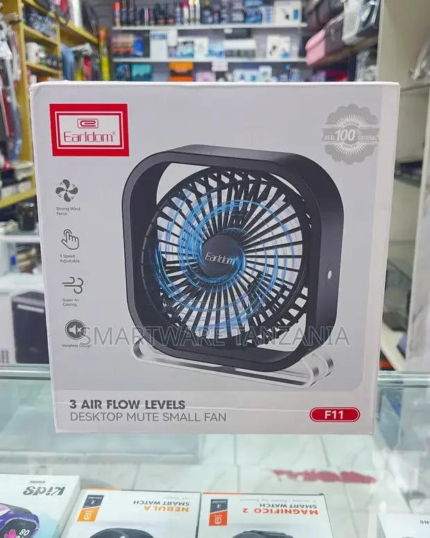 Earldom F11 Desktop Mini Fan - Buy in Dar es Salaam, Tanzania | Smartware