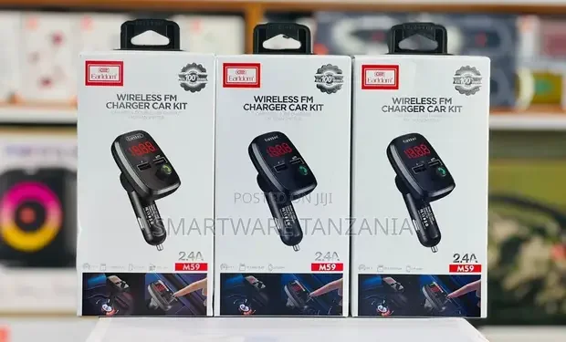 Earldom M59 Wireless FM Transmitter Car Kit - Buy in Dar es Salaam, Tanzania | Smartware