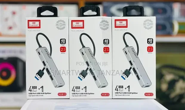 Earldom 4-Port USB Hub Splitter with 40cm Cable - Buy in Dar es Salaam, Tanzania | Smartware