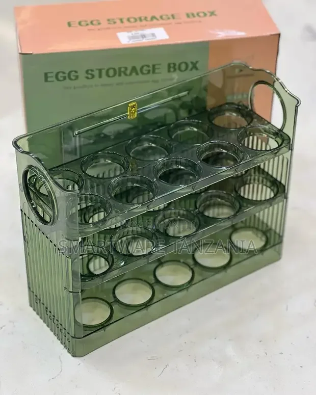 Egg Tray Egg Fresh Storage Box For Countertop Kitchen Fridge - Buy in Dar es Salaam, Tanzania | Smartware