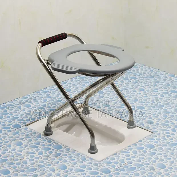 Elderly Portable Toilet Seat Folding Commode Chair - Buy in Dar es Salaam, Tanzania | Smartware