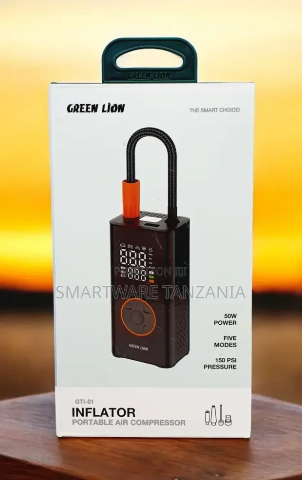 Electric Ball Pump Tire Inflator Portable Air Compressor - Buy in Dar es Salaam, Tanzania | Smartware