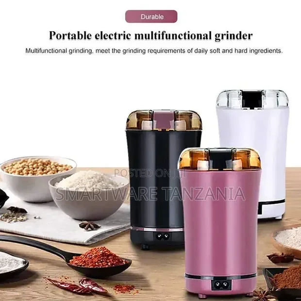 Electric Coffee Grinder, Portable Coffee Bean Grinder, 150W - Buy in Dar es Salaam, Tanzania | Smartware