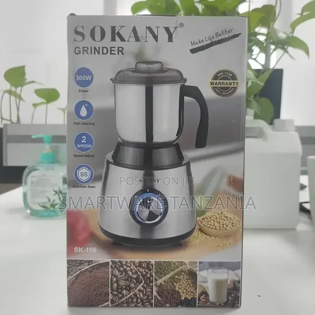Electric Coffee Grinder Stainless Steel For Coffee Beans