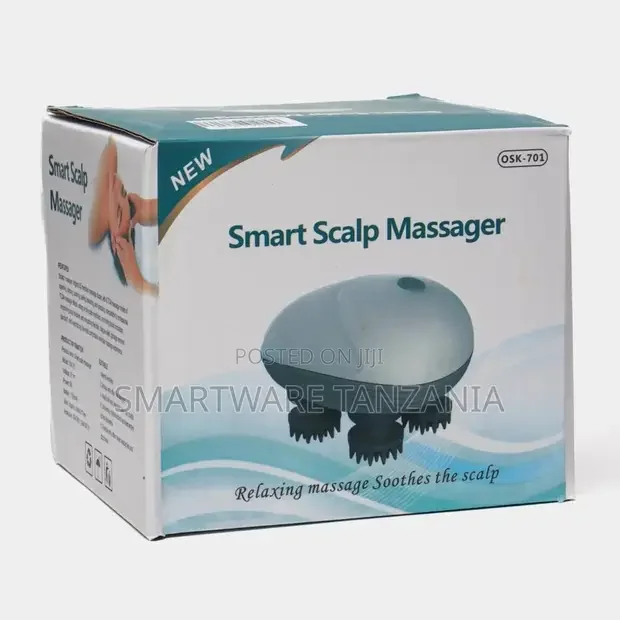 Electric Cordless Scalp Massager for Stress Relief - Buy in Dar es Salaam, Tanzania | Smartware